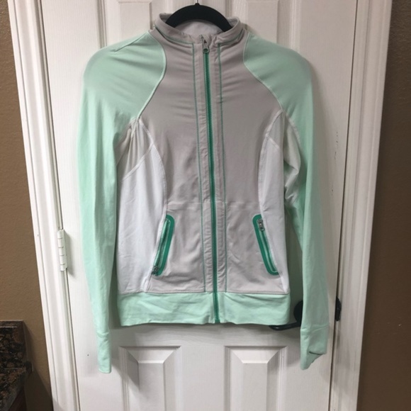 Lululemon Mint Green Beach Runner Full Zip Jacket - Picture 3 of 4